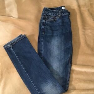 Aeropostale Ashley Ultra Skinny Dark Blue Jeans